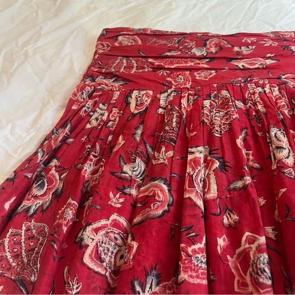 ÉTOILE ISABEL MARANT floral Print Mini Skirt - Picture 9 of 12